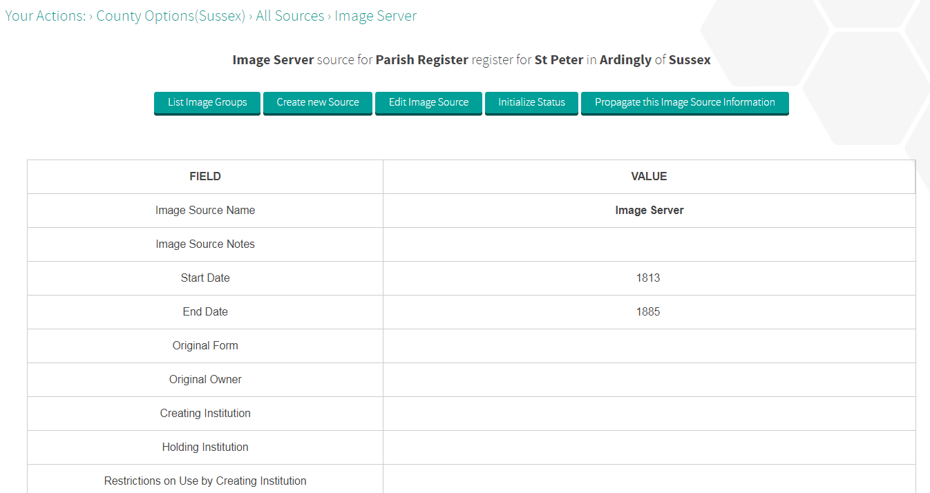 Image Server Source